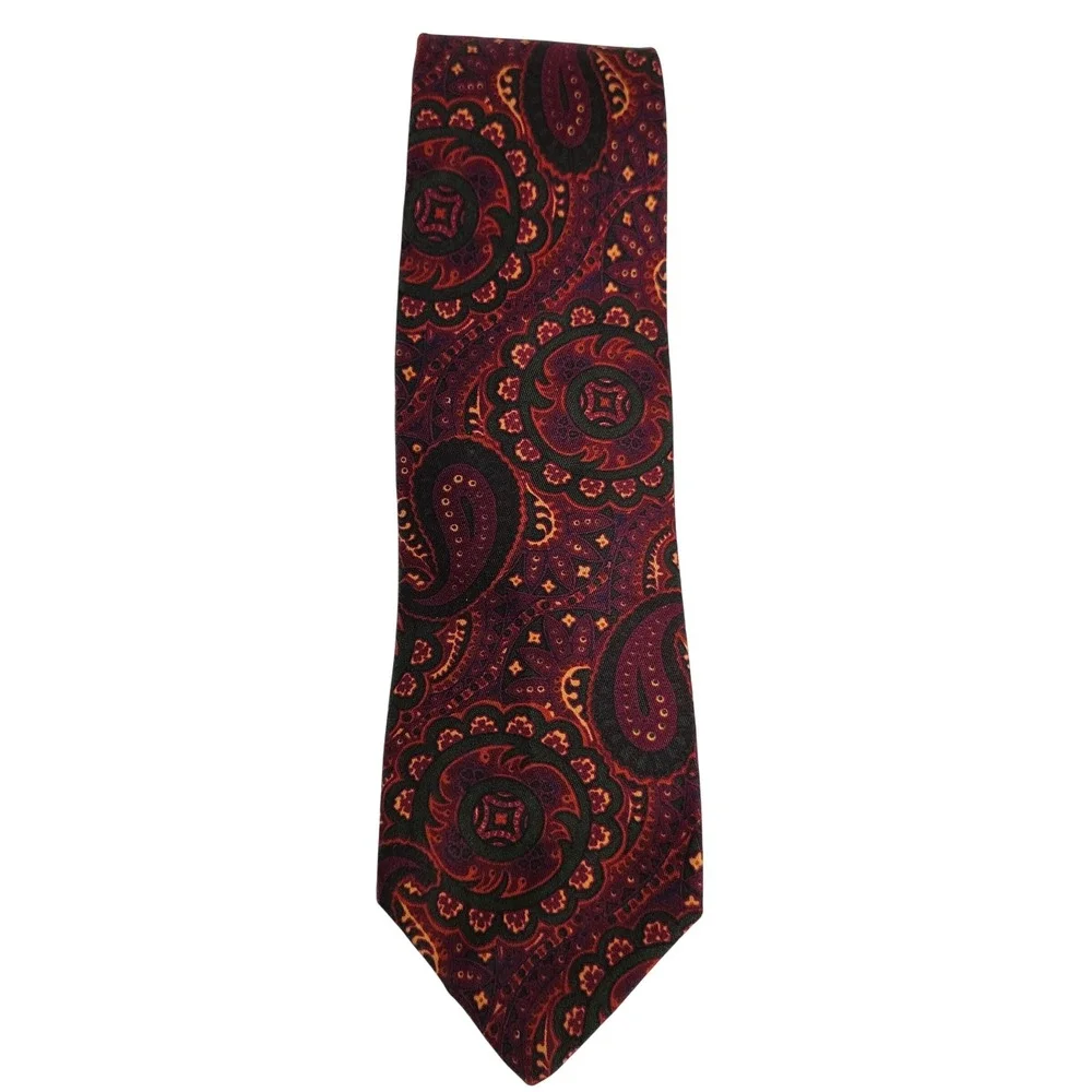 AF Abercrombie & Fitch Vintage Silk Tie Men's 58